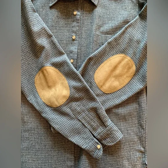 Men's Blue Pendleton Wool Shirt - Picture 13 of 13